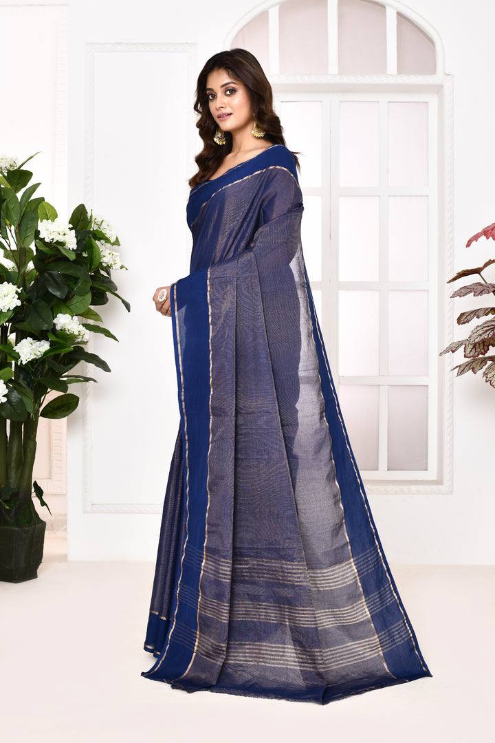 Banarasi tissue linen saree