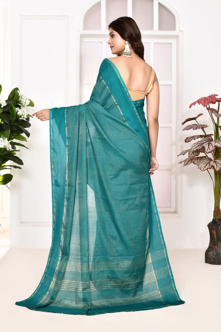 Banarasi tissue linen saree